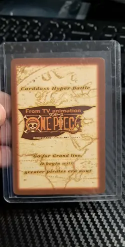 BANDAI One Piece Hyper Battle S29 SANJI HOLO FOIL SCARCE EARLY CARD VINATGE - Image 2