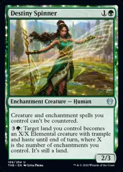 Destiny Spinner -Foil Near Mint MTG Theros Beyond Death - Image 1