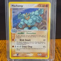 Pokemon Machamp EX Hidden Legends 9/101 Holo Rare Stage 2 120 HP Card - Image 1