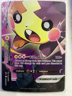 Pokemon Morpeko V-Union 4 Card Set !! #SWSH287 SWSH288 SWSH289 SWSH290 Promo - Image 4