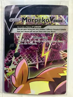 Pokemon Morpeko V-Union 4 Card Set !! #SWSH287 SWSH288 SWSH289 SWSH290 Promo - Image 5
