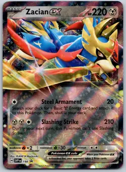 Zacian ex - Holo Promo SV: Scarlet & Violet Promo Cards 198 NM - Image 1