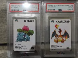 POKEMON 1998 KFC CARDS COMPLETE SET WITH CHARIZARD & PIKACHU ALL PSA 10'S - Image 2