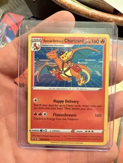 Special Delivery Charizard SWSH075 SWSH: Sword & Shield Promo Cards Holo - Image 1