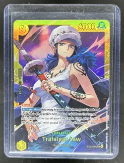 2026 One Piece Heroines Edition Trafalgar Law Secret Rare #EB03-062 - Image 1
