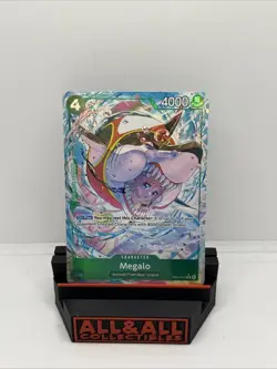 One Piece TCG The Azure Sea’s Seven Megalo / EB04-018 Alt Art Rare NM/M+! - Image 1