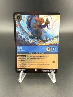 Disney Lorcana Roo - Little Helper 137/204 Cold Foil & Regular Winterspell - Image 2