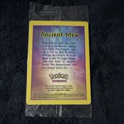 Pokemon Ancient Mew Promo 2000 Wizards of the Coast Single Card English - Image 1