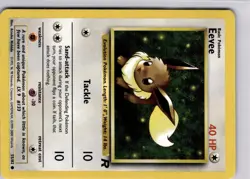 Pokemon Eevee TCG Team Rocket Card 55/82 Regular Trading Card TCG - Image 5