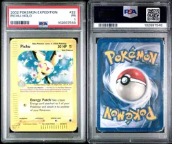 Pokemon TCG Expedition 2002 Pichu Card 22/165 Holo - Image 3