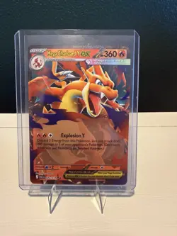 Mega Charizard Y ex - 022/217 Ascended Heroes Pokemon TCG Holo Double Rare Card - Image 1