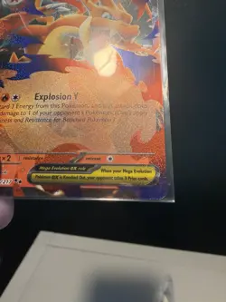 Mega Charizard Y ex - 022/217 Ascended Heroes Pokemon TCG Holo Double Rare Card - Image 5