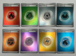 151 Cosmos Holo Energy Set 8 Card Full Set Collection Pokemon SV SVE 001-008 - Image 1