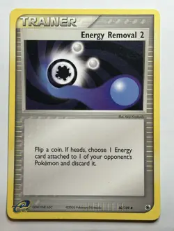 Energy Removal 2 Ruby and Sapphire 80/109 MP-LP Pokemon Card - Image 1