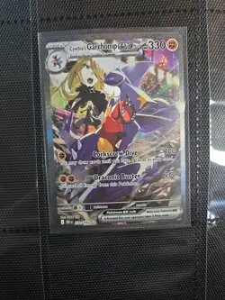 Pokemon TCG Cynthia's Garchomp EX Destined Rivals Card 232/182 - Image 1