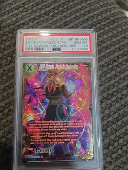Dragon Ball Super Card Game SS4 Gogeta, Power's Connection PSA 10 - Image 1