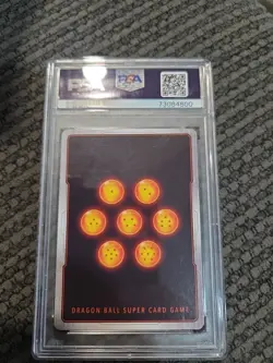 Dragon Ball Super Card Game SS4 Gogeta, Power's Connection PSA 10 - Image 2