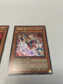 Yu-Gi-Oh! TCG Bundle Lot Set of 2 Cards Dark Magician Girl + Blue-Eyes Toon NM - Image 3