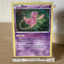 Pokemon Mew Fates Collide 29/124 Holo Rare Basic 50 HP Card Pokemon TCG - Image 1