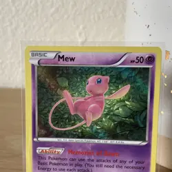 Pokemon Mew Fates Collide 29/124 Holo Rare Basic 50 HP Card Pokemon TCG - Image 2