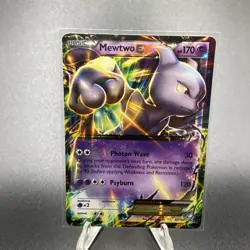 Pokemon Mewtwo EX XY183 XY Promo Holo 170HP TCG Card - Image 1