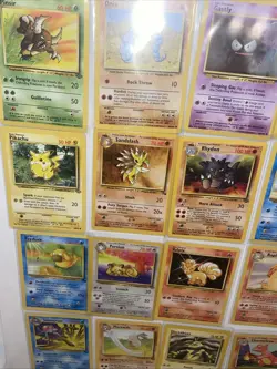 BULK 30POKEMON Cards~Base Set~VINTAGE RARE~No Duplicates*Fossil,ect! ALL NM/LP🔥 - Image 2