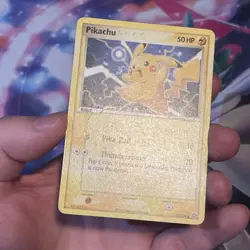 Pikachu 60/106 EX Emerald Non Holo Pokemon Card - Image 3