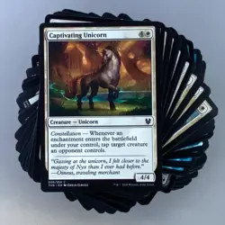 Magic The Gathering MTG THEROS BEYOND DEATH COMMON SET 101 Cards 1X X1 THB 2020 - Image 1