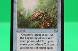 MTG Mana Drain 1994 Blue Interrupt Regular Mark Tedin Magic The Gathering - Image 3