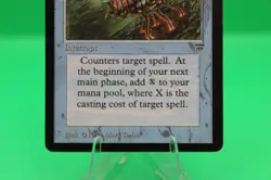 MTG Mana Drain 1994 Blue Interrupt Regular Mark Tedin Magic The Gathering - Image 4