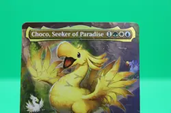 Choco Seeker Of Paradise R 0569 CHOCOBO TRACK FOIL Alt Art Final Fantasy MTG - Image 2