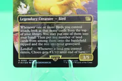 Choco Seeker Of Paradise R 0569 CHOCOBO TRACK FOIL Alt Art Final Fantasy MTG - Image 4