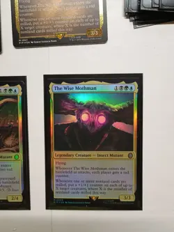 MTG Fallout Commander Deck Mutant Menace Mothman Precon Preowned Opened - Image 1