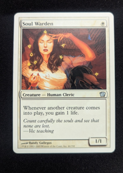 Magic Mtg Core Set 9th Edition Soul Warden near mint - Image 1