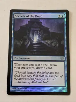 1 x Secrets of the Dead - Foil - Dark Ascension - LP - Magic The Gathering - MTG - Image 1