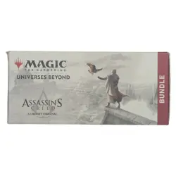 MTG Magic the Gathering - Assassin's Creed Universes Beyond Bundle Box Worn Seal - Image 5