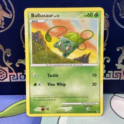 POKEMON BULBASAUR LV.13 #93/147 COMMON NM SUPREME VICTORS CARD - Image 1