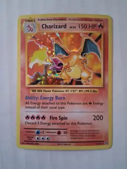 2016 Pokemon TCG Charzard 11/008 XY Evolutions EN Holo Rare LP EX 🐉☄ - Image 2