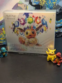 Pokemon TCG ✨ Prismatic Evolutions Pokemon Center Elite Trainer Box ETB W/ Case - Image 1