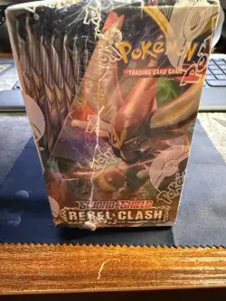 Pokemon TCG Sword Shield Rebel Clash Booster Box BRAND NEW FACTORY SEALED - Image 3