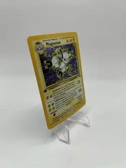 Pokemon TCG 1999 1st Edition Fossil Holo Magneton WOTC 11/62 - MP - Image 3