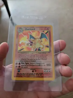1999 Pokemon Charizard Base Set Unlimited Holo Rare 4/102 LP/MP+ Look at Pics!💥 - Image 4