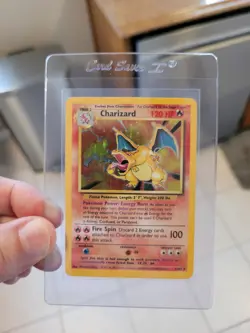 1999 Pokemon Charizard Base Set Unlimited Holo Rare 4/102 LP/MP+ Look at Pics!💥 - Image 5
