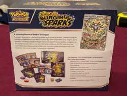 Pokemon TCG Scarlet & Violet Surging Sparks Elite Trainer Box ETB + 10 Pack Lot - Image 3