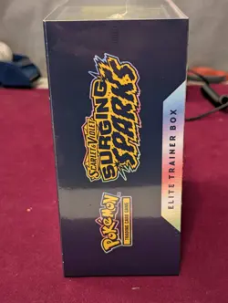 Pokemon TCG Scarlet & Violet Surging Sparks Elite Trainer Box ETB + 10 Pack Lot - Image 5