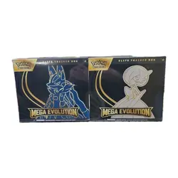 Pokemon Mega Evolution Elite Trainer Box Bundle Lucario & Gardevoir - Image 1