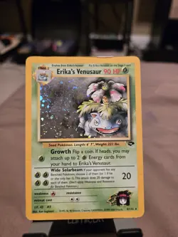 Erika's Venusaur 3 Gym 2 Holo Rare - Pokemon TCG English Version Classic TCG! - Image 1
