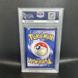 1999 POKEMON GROWLITHE BASE SET 1st FIRST EDITION SHADOWLESS 28/102 PSA 8 - Image 2