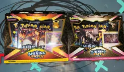 Pokemon TCG: Shining Fates Mad Party Pin Collections Box (Bunnelby) - Lot of 2 820650808685 - Image 1