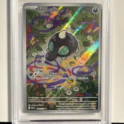 2025 POKEMON MEG EN-MEGA EVOLUTION ILLUSTRATION RARE #149 SHROODLE PSA 10 - Image 2
